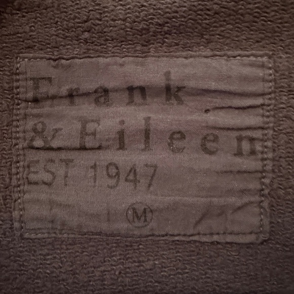 Frank & Eileen Izzie Party Sweatshirt Dress Triple Fleece Green Medium M - Picture 11 of 11